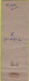 Matchbook Cover - Minnesota Fence Works St Paul MN pinup POOR