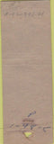 Matchbook Cover - Hoppie's Bar Anderson IN pinup