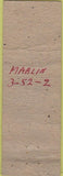 Matchbook Cover - Hovey's News Camera Portsmouth NH pinup WEAR