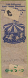 Matchbook Cover - Playdium Salt Lake City UT pinup