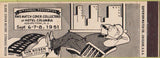 Matchbook Cover - RMS Convention Hotel Columbia Asbury Park NJ 1951 Rosen White