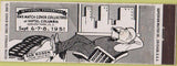Matchbook Cover - RMS Convention Hotel Columbia Asbury Park NJ 1951 Rosen White