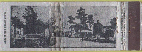 Matchbook Cover - Silver Springs Court Hotel Silver Springs FL Advance WEAR