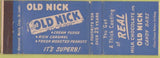Matchbook Cover - Old Nick Candy Bar