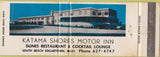 Matchbook Cover - Katama Shores Motor Inn Edgartown MA STAINING