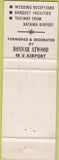Matchbook Cover - Katama Shores Motor Inn Edgartown MA STAINING