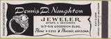 Matchbook Cover - Naughton Jewelry Phoenix AZ diamonds