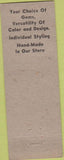 Matchbook Cover - Naughton Jewelry Phoenix AZ diamonds