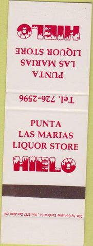 Matchbook Cover - Punta Las Marias Liquor Store SAMPLE