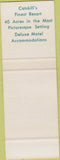 Matchbook Cover - Valley View Farm Catskill NY SAMPLE