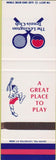 Matchbook Cover - The Lexington Tennis Club KY SAMPLE
