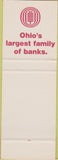 Matchbook Cover - BancOhio Greenfield OH SAMPLE