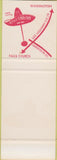 Matchbook Cover - El Sombrero  Mexican Food Falls Church VA SAMPLE