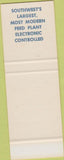 Matchbook Cover - Okay Feeds Worley Mills SAMPLE