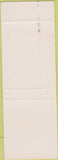 Matchbook Cover - Wolf's Head Motor Oil Alden NY SAMPLE