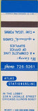 Matchbook Cover - Atlas Stationers Chicago IL SAMPLE