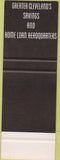 Matchbook Cover - Cleveland Federal Savings Bank Parma OH SAMPLE