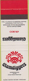 Matchbook Cover - Clamdiggers Seafood Farmington Hills MI SAMPLE