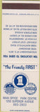 Matchbook Cover - 1st Federal Bank Cleveland OH SAMPLE