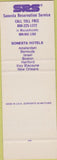 Matchbook Cover - Royal Sonesta Hotel Mystick Den SAMPLE