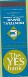Matchbook Cover - Central Bank Trust Lexington KY SAMPLE