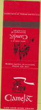 Matchbook Cover - Camelot Restaurant Bloomington MN SAMPLE
