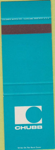 Matchbook Cover - Chubb SAMPLE