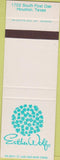 Matchbook Cover - Esther Wolf Houston TX SAMPLE