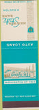 Matchbook Cover - Heights State Bank Houston TX SAMPLE