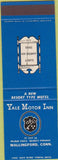 Matchbook Cover - Yale Motor Inn Wallingford CT SAMPLE