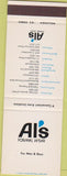 Matchbook Cover - Al's Formal Wear Houston TX Pasadena SAMPLE