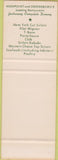 Matchbook Cover - Al Boling's Steakhouse High Point Greensboro NC SAMPLE