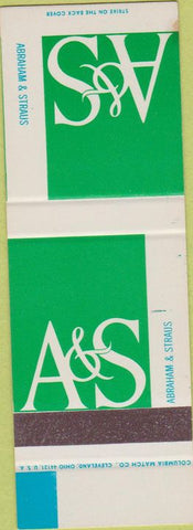 Matchbook Cover - Abraham Straus SAMPLE