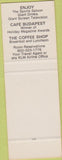 Matchbook Cover - Copley Square Hotel Boston MA SAMPLE