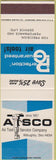 Matchbook Cover - Atsco Air Tools Willoughby OH SAMPLE