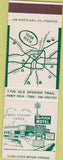 Matchbook Cover - Plaza Motel Houston TX SAMPLE