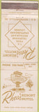 Matchbook Cover - Rhea's Resort Motel Shippenville PA