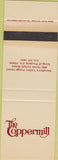Matchbook Cover - The Coppermill King of Prussia PA SAMPLE WEAR