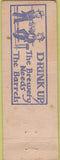 Matchbook Cover - Tommy Kells Tap Olneyville RI hillbilly