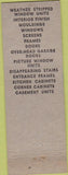 Matchbook Cover - Stillwater Manufactruing MN Millwork