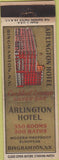 Matchbook Cover - Arlington Hotel Binghamton NY