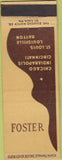 Matchbook Cover - Foster Chicago Cincinnati St Louis Dayton freight Trucking