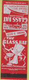 Matchbook Cover - The Glass Hat Shreveport LA girlie