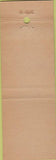 Matchbook Cover - Colony House Hollywood CA