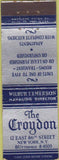 Matchbook Cover - The Croydon New York City WEAR