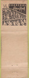 Matchbook Cover - Anthony's Cafe New York City WEAR