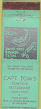 Matchbook Cover - Capt Tom's Seafood Miami FL