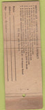 Matchbook Cover - Life Accident Insurance Providence RI WEAR
