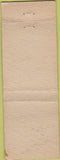 Matchbook Cover - Aubrey Cooper Well Drilling East Naples FL WEAR