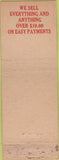 Matchbook Cover - Sears Roebuck Co Rochester NY farm building